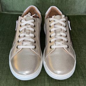 Clarks Nalle Lace, Champagne leather